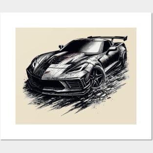 Corvette Posters and Art